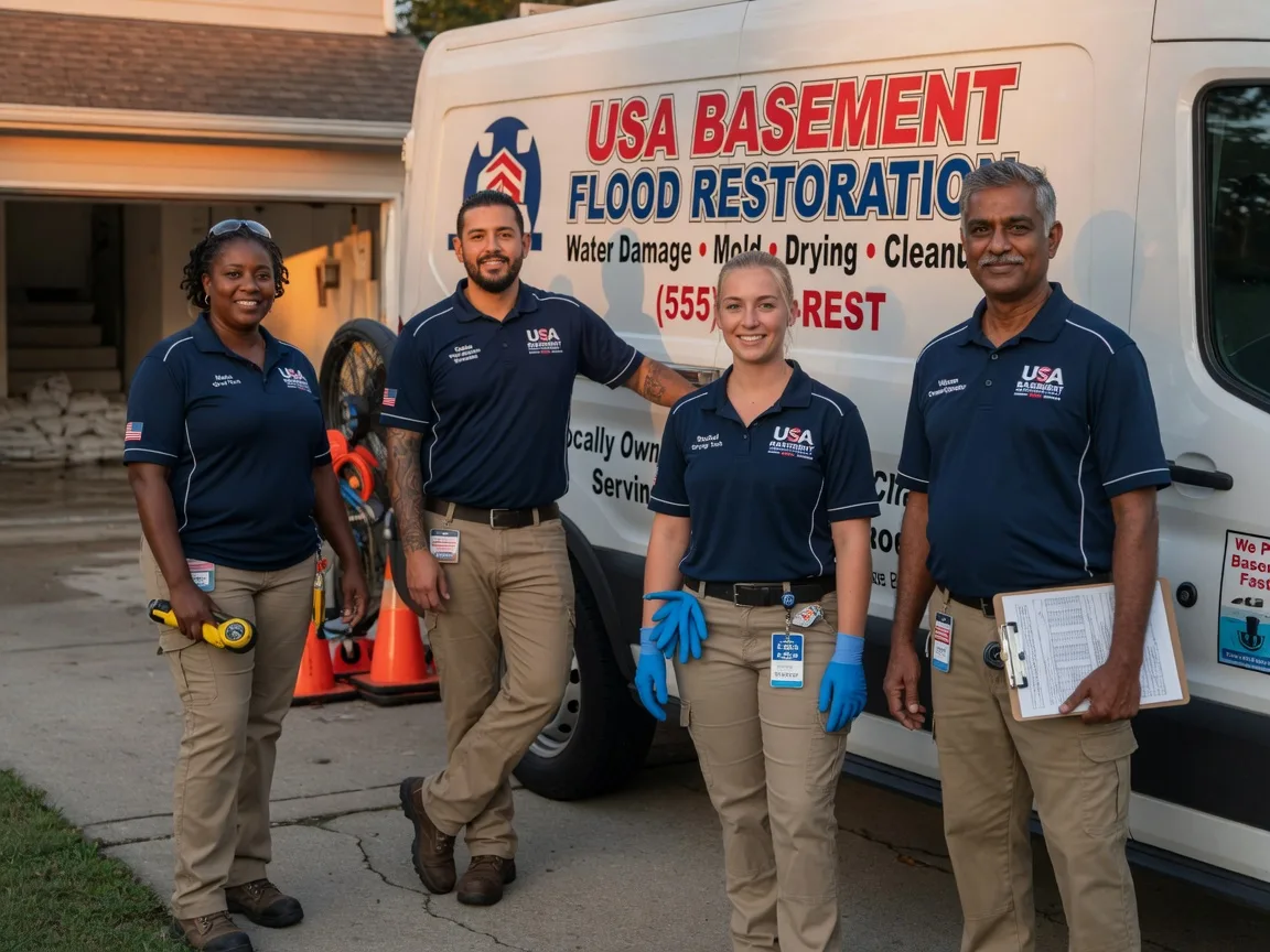 Basement Flood Cleanup company in Dale, WI