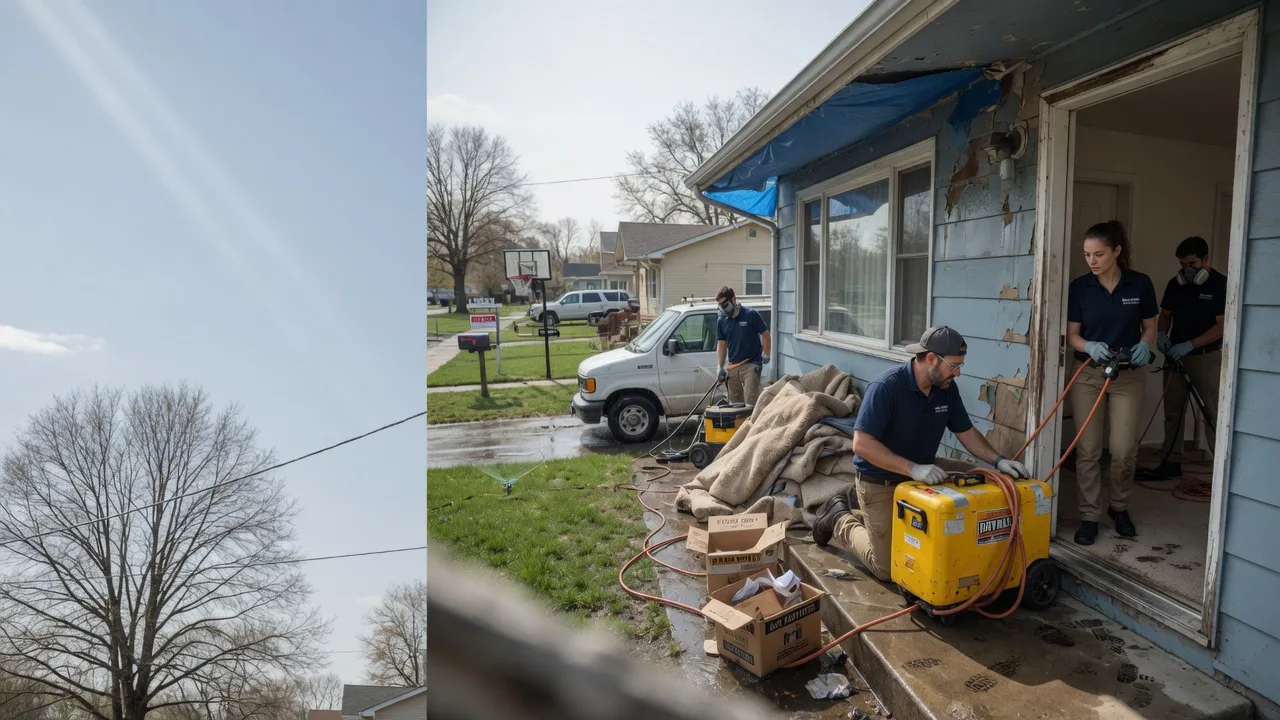 Basement Flood Cleanup in Dale, WI near me